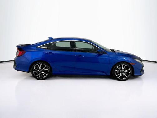 Aegean Blue Metallic 2018 Honda Civic Si