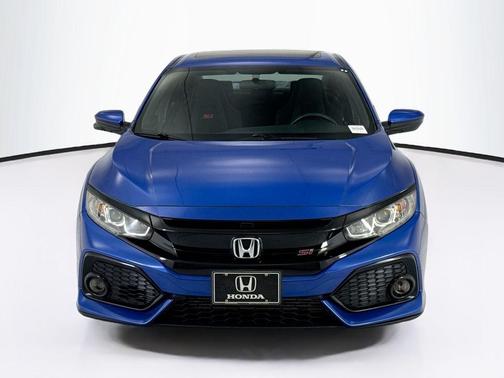 Aegean Blue Metallic 2018 Honda Civic Si