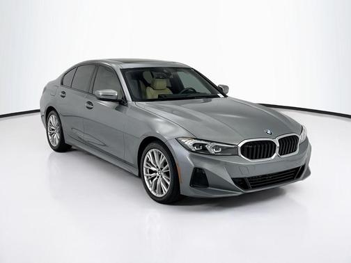 Gray Metallic 2023 BMW 330 i