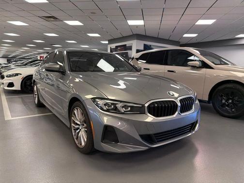 Gray Metallic 2023 BMW 330 i