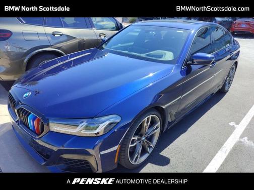 Tanzanite Blue II Metallic 2022 BMW M550 i xDrive