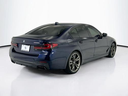 Tanzanite Blue II Metallic 2022 BMW M550 i xDrive