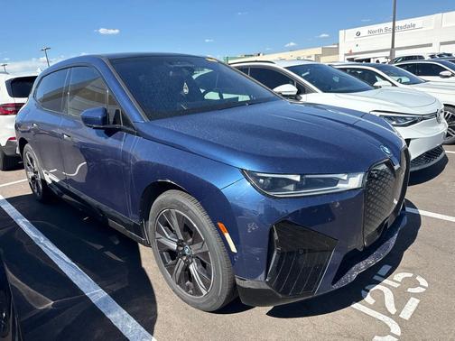 Phytonic Blue Metallic 2024 BMW iX xDrive50