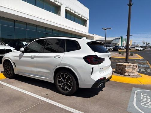 Alpine White 2023 BMW X3 xDrive30i
