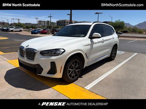 Alpine White 2023 BMW X3 xDrive30i