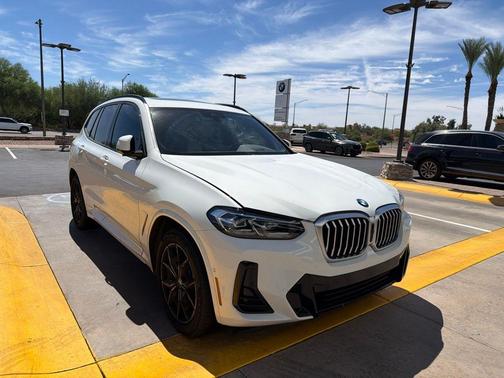 Alpine White 2023 BMW X3 xDrive30i