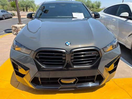 Gray Metallic 2025 BMW X6 M Base