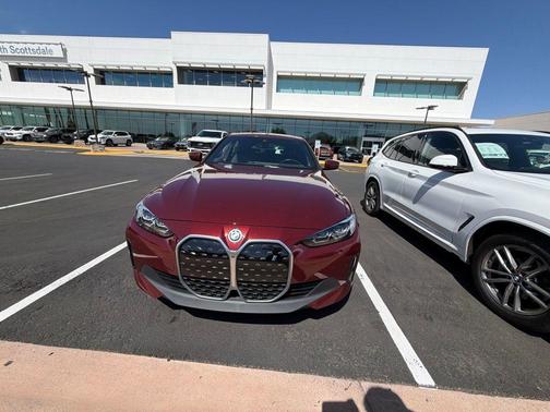 Red Metallic 2023 BMW i4 Gran Coupe eDrive35