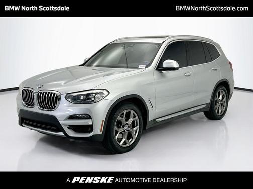 Glacier Silver Metallic 2021 BMW X3 sDrive30i
