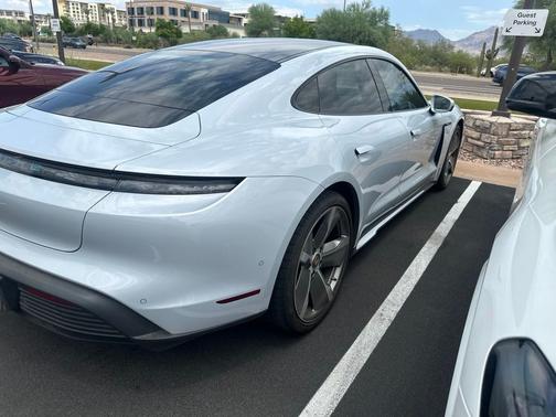 Ice Grey Metallic 2022 Porsche Taycan Base