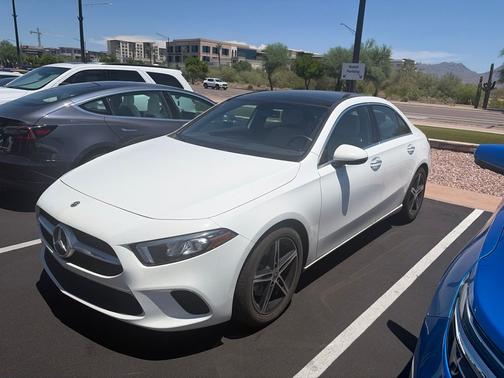Polar White 2022 Mercedes-Benz A-Class A 220