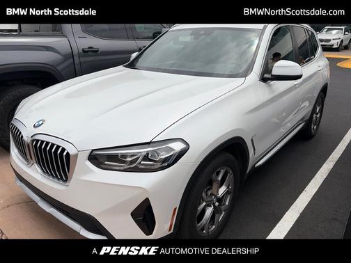 Mineral White Metallic 2022 BMW X3 sDrive30i