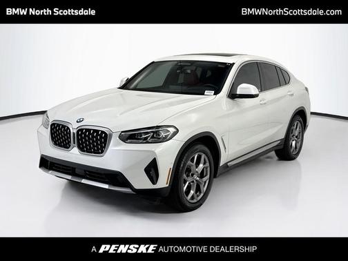Mineral White Metallic 2024 BMW X4 xDrive30i