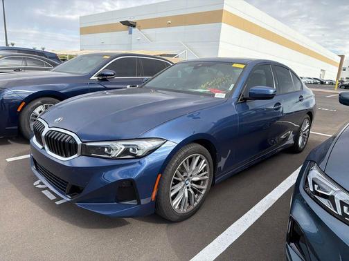 Blue Metallic 2023 BMW 330 i