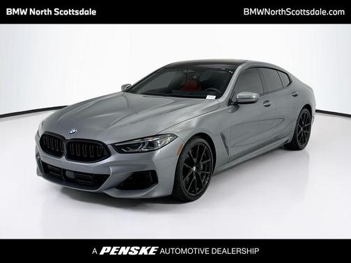Skyscraper Gray Metallic 2023 BMW 840 Gran Coupe i