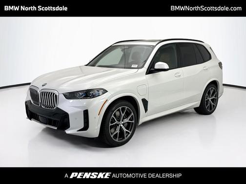 Mineral White Metallic 2026 BMW X5 PHEV xDrive50e