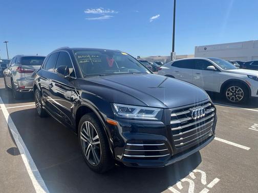 Moonlight Blue 2020 Audi Q5 e 55 Premium