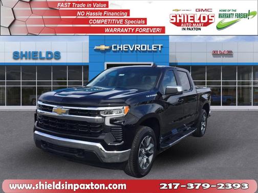 Black 2026 Chevrolet Silverado 1500 LT