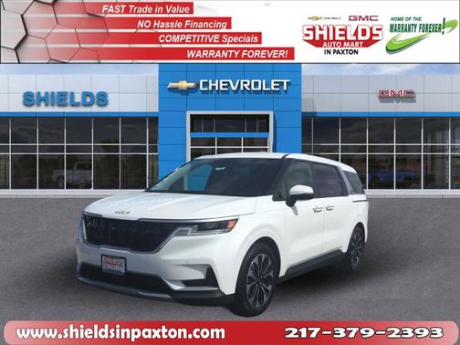 Snow White Pearl 2024 Kia Carnival EX