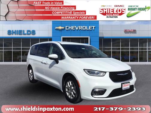 Bright White 2023 Chrysler Pacifica Touring-L