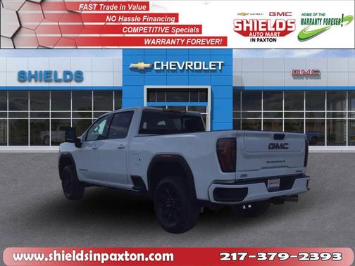 Summit White 2026 GMC Sierra 2500 AT4
