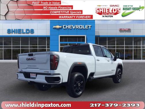 Summit White 2026 GMC Sierra 2500 AT4