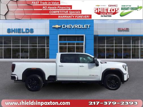 Summit White 2026 GMC Sierra 2500 AT4