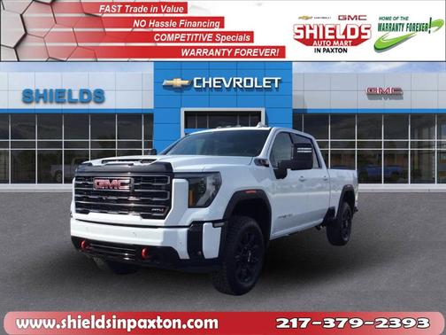 Summit White 2026 GMC Sierra 2500 AT4 Truck