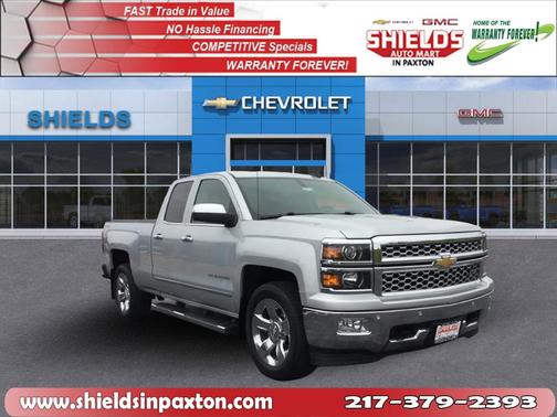 Silver Ice 2015 Chevrolet Silverado 1500 LTZ