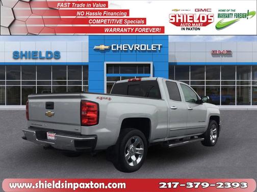 Silver Ice 2015 Chevrolet Silverado 1500 LTZ