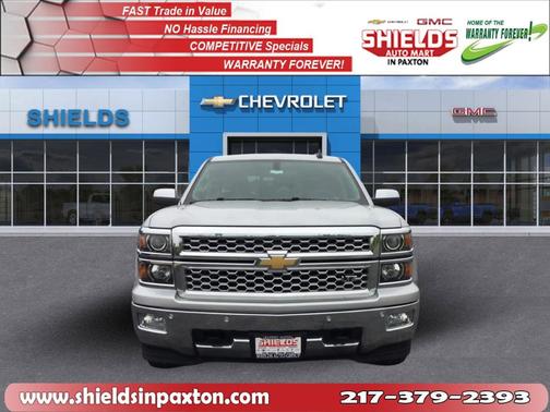 Silver Ice 2015 Chevrolet Silverado 1500 LTZ