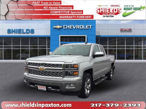 Silver Ice 2015 Chevrolet Silverado 1500 LTZ