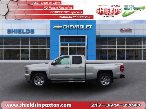 Silver Ice 2015 Chevrolet Silverado 1500 LTZ