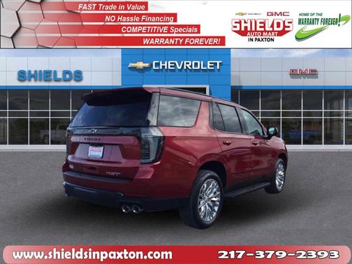 Radiant Red 2026 Chevrolet Tahoe RST