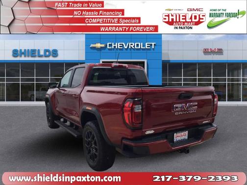 Volcanic Red 2026 GMC Canyon AT4