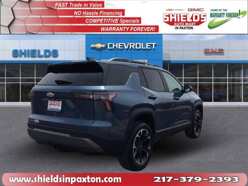 Lakeshore Blue Metallic 2026 Chevrolet Equinox LT