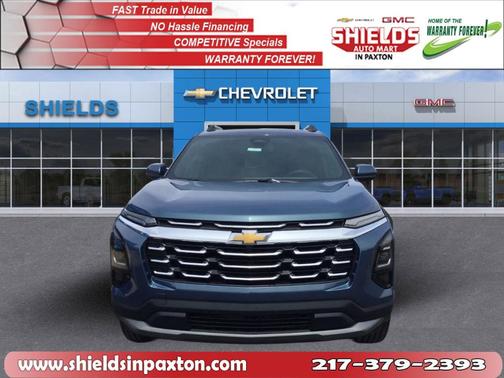 Lakeshore Blue Metallic 2026 Chevrolet Equinox LT