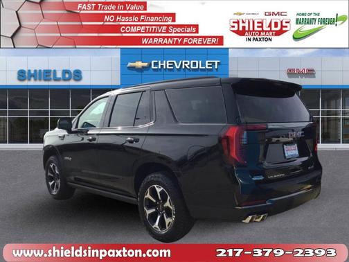 Onyx Black 2026 GMC Yukon AT4