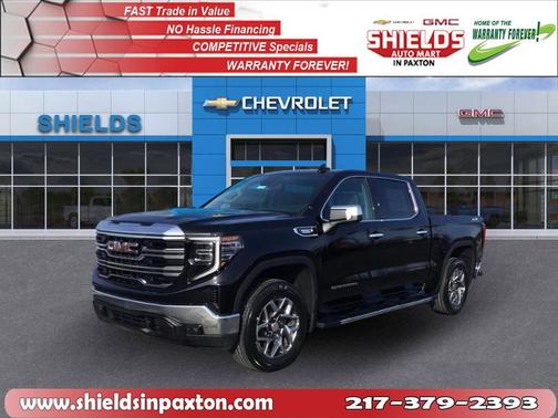 Onyx Black 2026 GMC Sierra 1500 SLT Truck