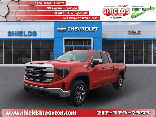 Cardinal Red 2026 GMC Sierra 1500 SLE