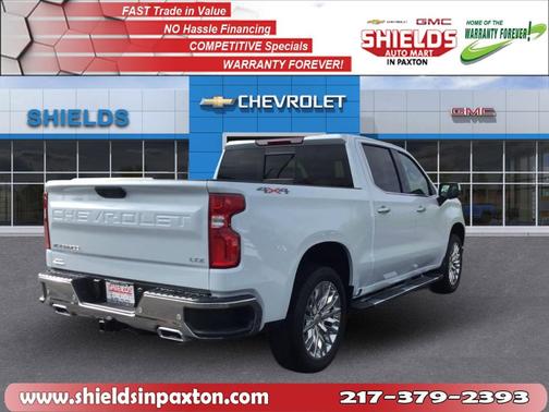 Polar White 2026 Chevrolet Silverado 1500 LTZ