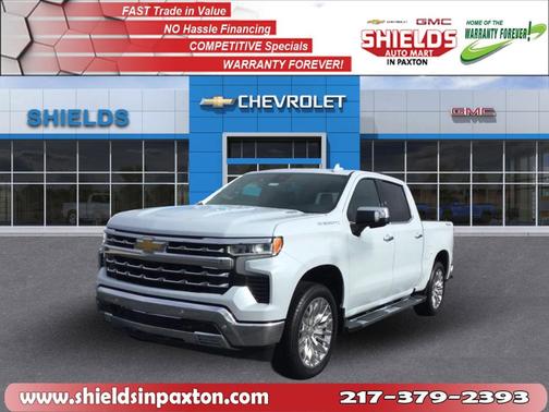 Polar White 2026 Chevrolet Silverado 1500 LTZ