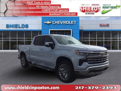 Polar White 2026 Chevrolet Silverado 1500 LTZ