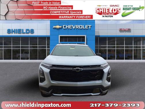 Polar White 2026 Chevrolet Equinox RS