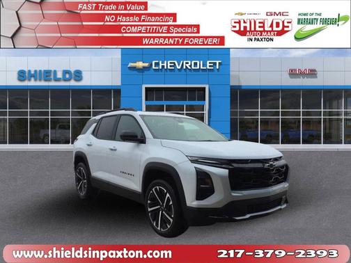 Polar White 2026 Chevrolet Equinox RS