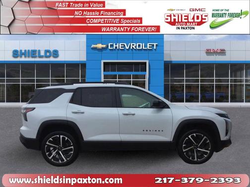 Polar White 2026 Chevrolet Equinox RS
