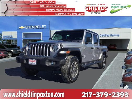 Gray 2020 Jeep Gladiator Sport
