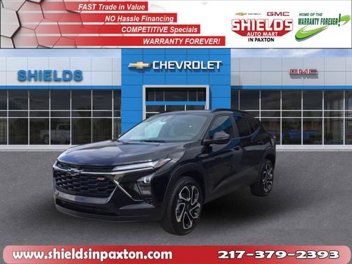 Mosaic Black Metallic 2026 Chevrolet Trax 2RS
