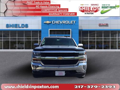Silver Ice 2017 Chevrolet Silverado 1500 1LT