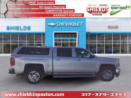 Silver Ice 2017 Chevrolet Silverado 1500 1LT